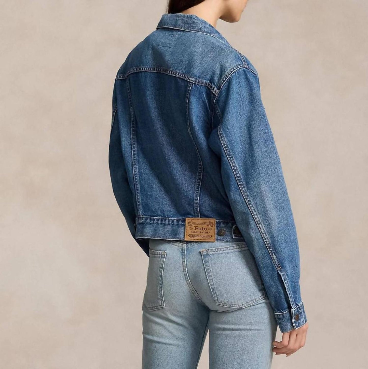 Polo Denim Trucker Jacket In Meuse Wash