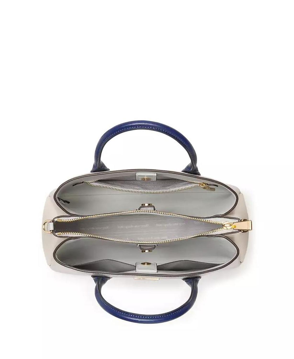 Serena Color Blocked Small Satchel Bag