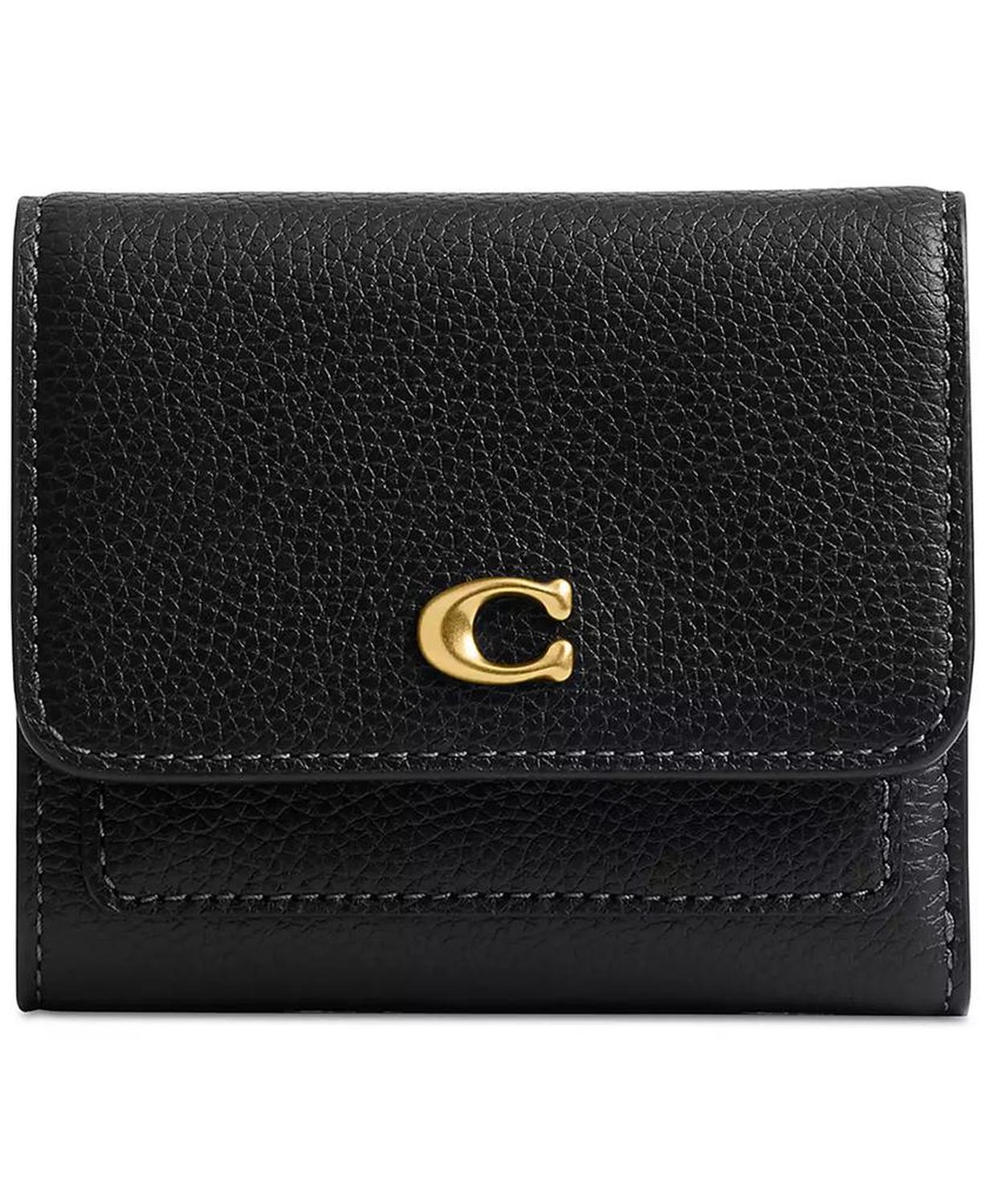 Mila Small Leather Flap Wallet