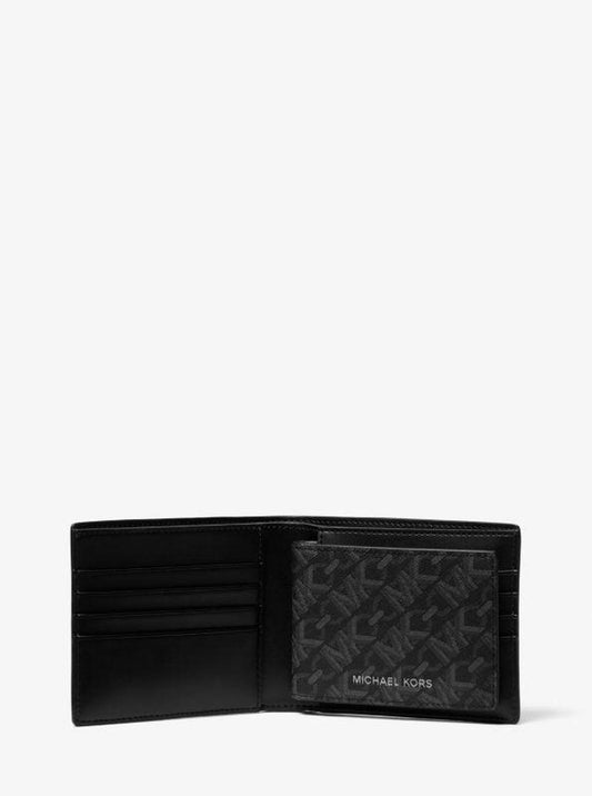 Hudson Empire Monogram Billfold Wallet with Passcase