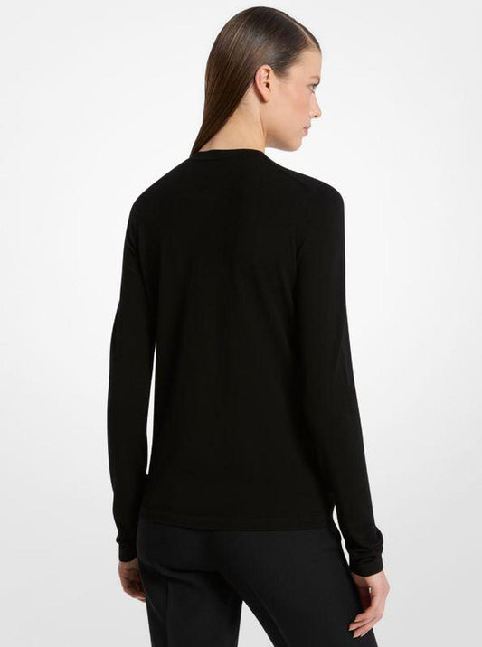 Stretch Viscose Long-Sleeve Shirt