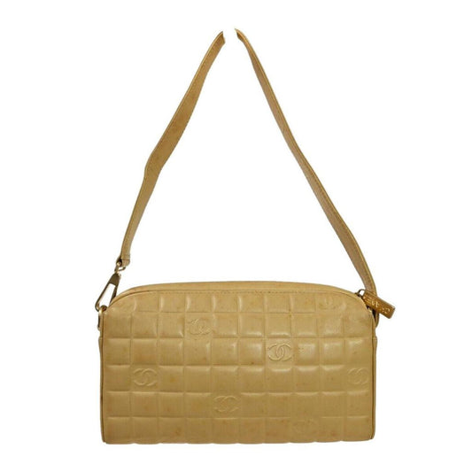 Chanel Chocolate Bar Leather Shoulder Bag (Pre-Owned)