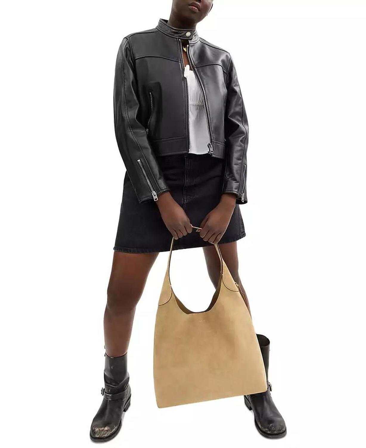 Suede Brooklyn Extra-Large Shoulder Bag 39