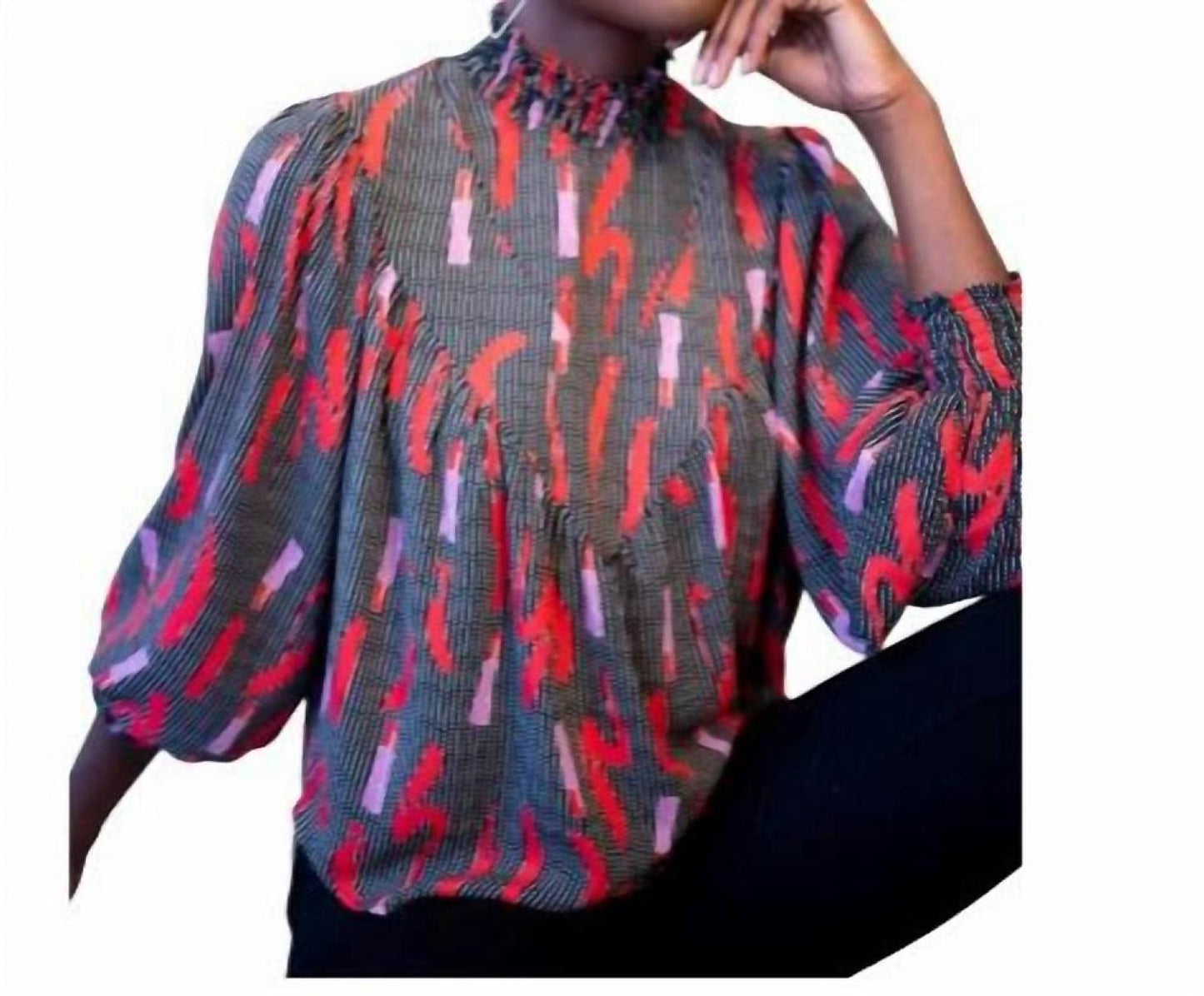 Luna Top In Lipstick