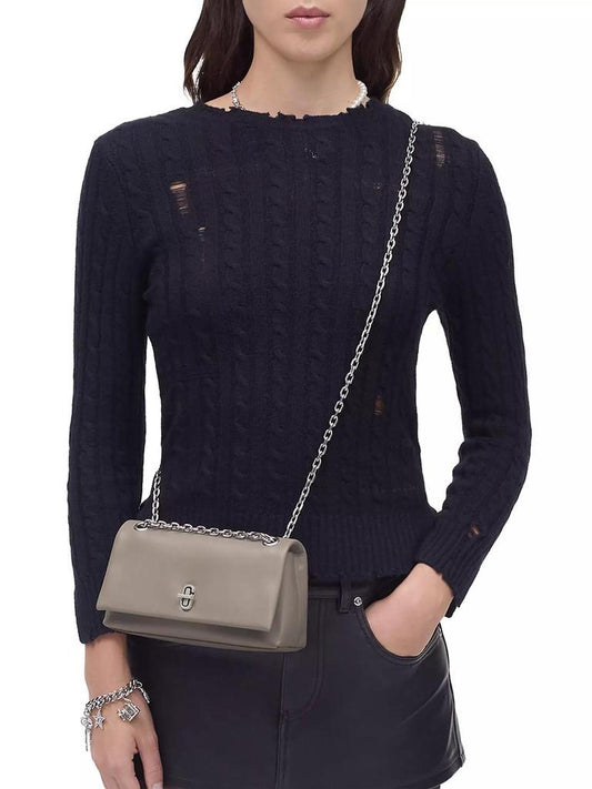 Dual Chain Leather Wallet