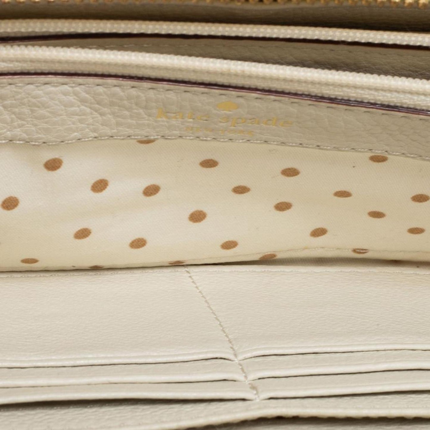 Kate Spade Leather Zip Around Wallet