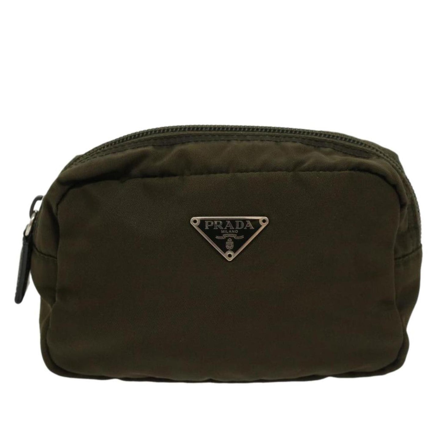 Prada Tessuto Synthetic Clutch Bag (Pre-Owned)