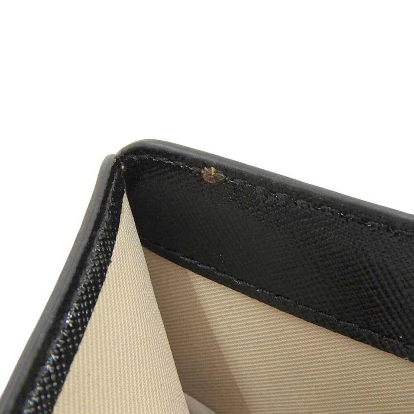 blue Coated Canvas Wallet (Bi-Fold) (Pre-Owned)