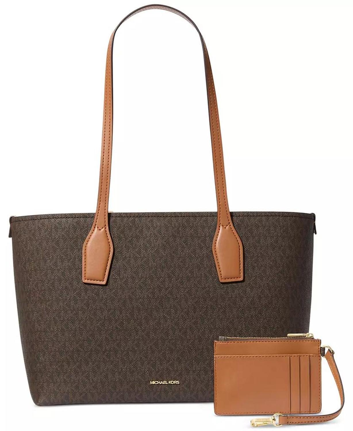 Charlie Logo Medium Tote With Small Zip Case, Created For Macy's