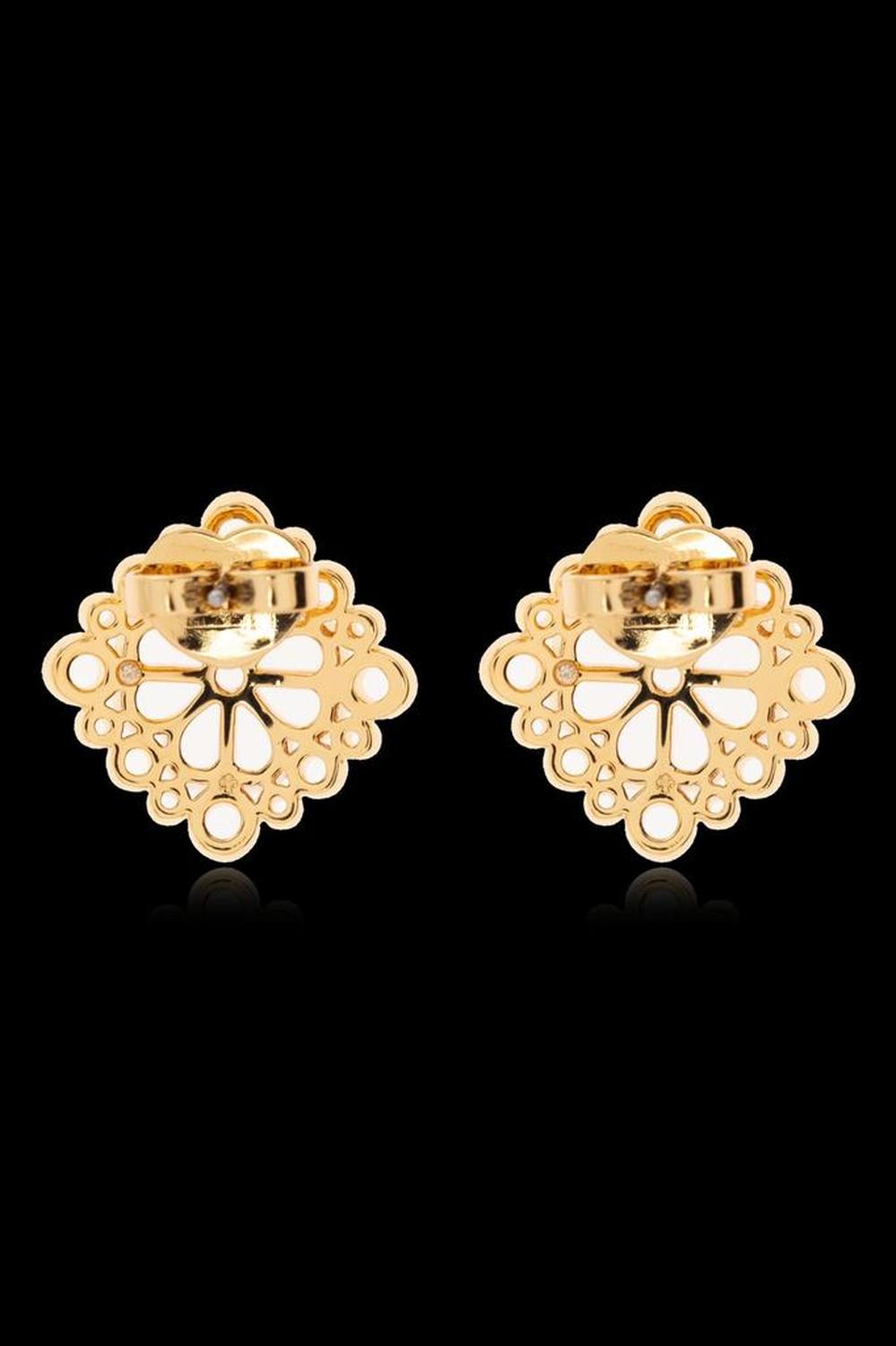 Kate Spade Spade Flower Lace Studs