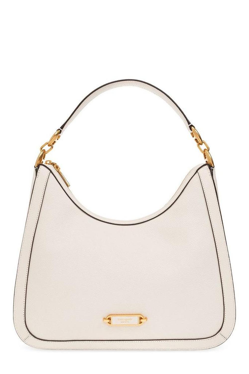 Kate Spade Logo-Plaque Top Zipped Tote Bag