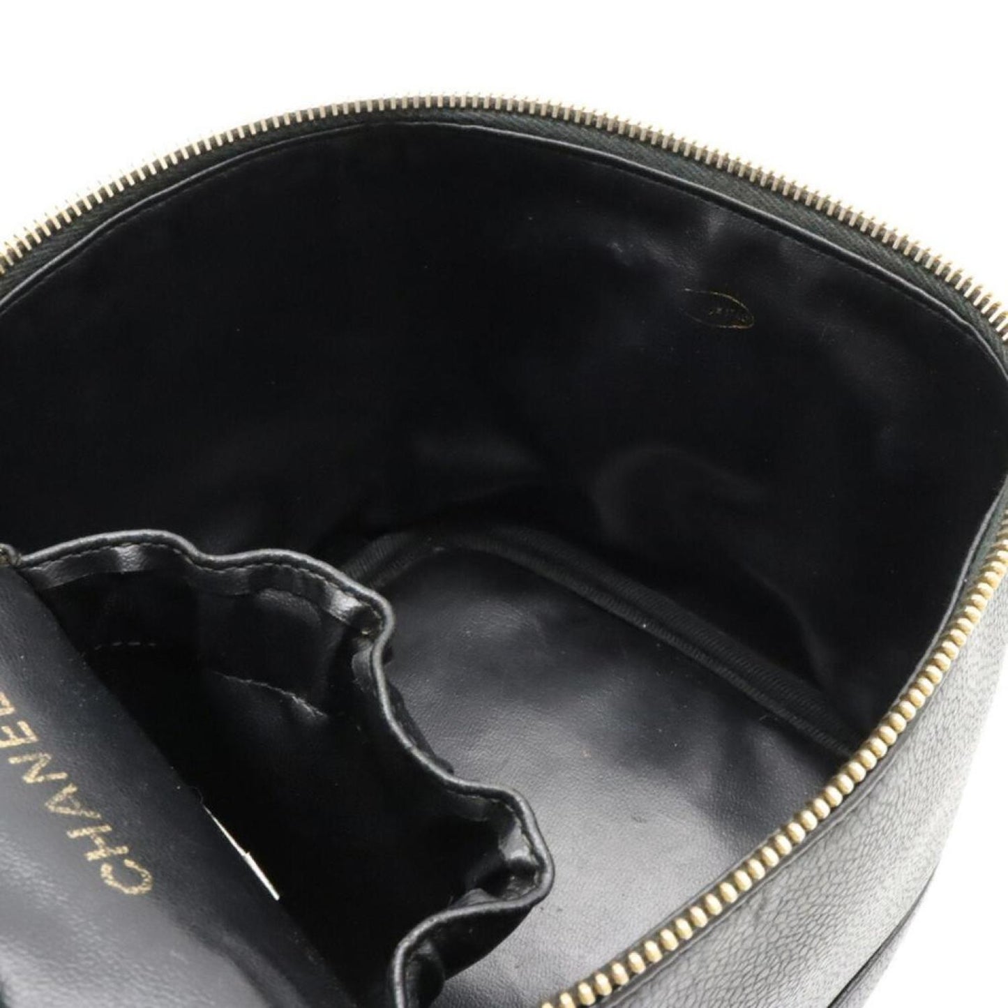 Chanel Vanity Leather Shoulder Bag (Pre-Owned)