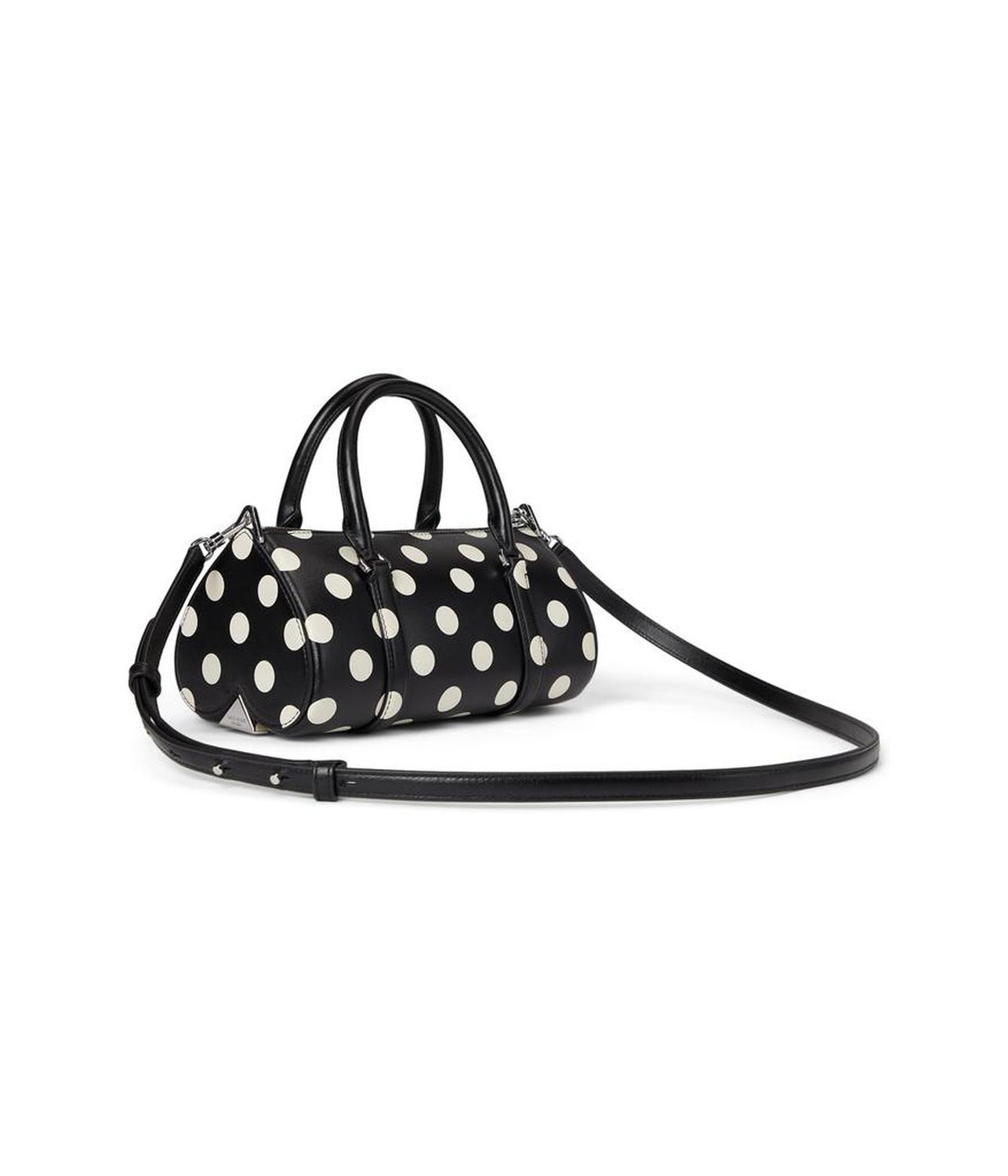 Spade Icon Dot Barrel Bag