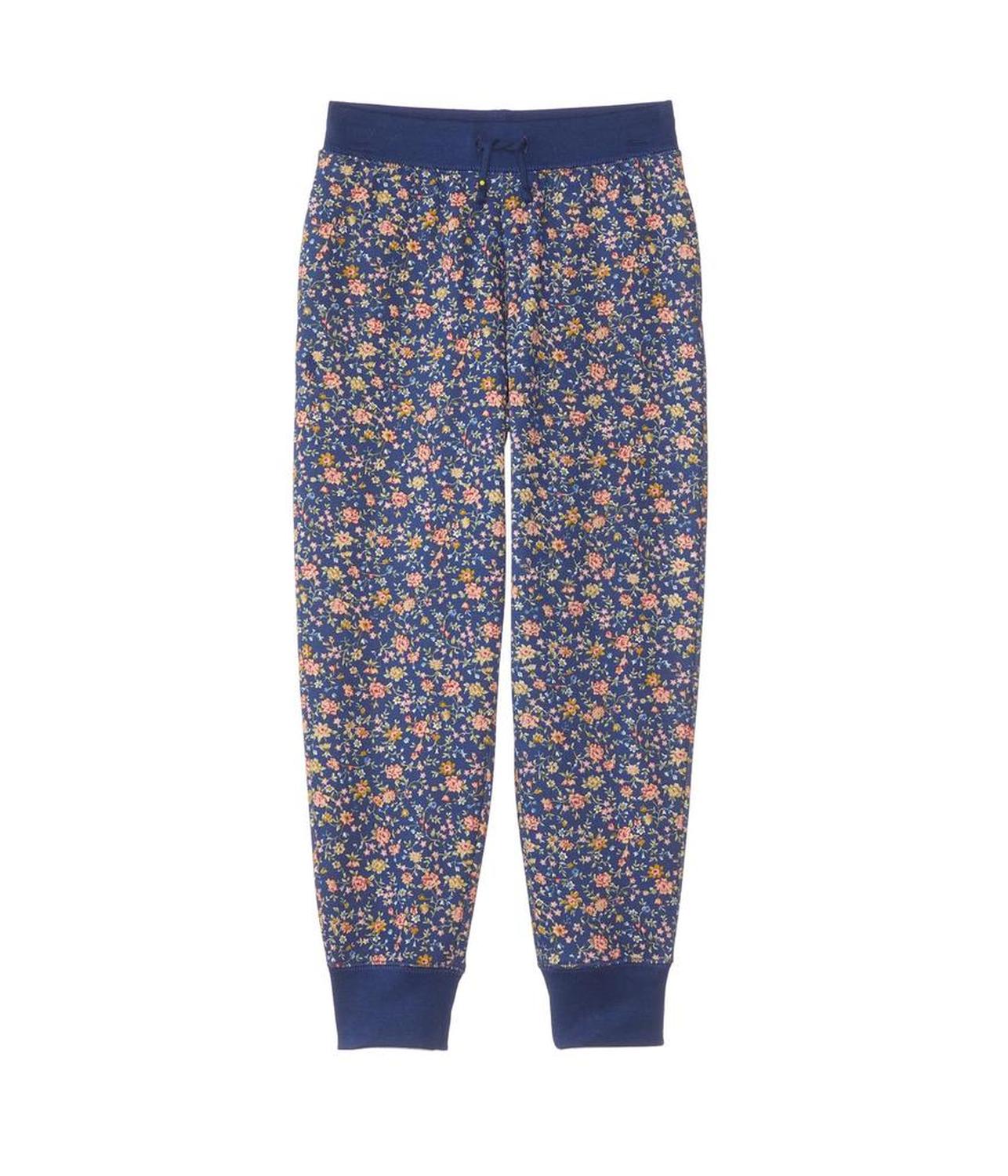 Floral Fleece Jogger Pants (Toddler/Little Kids)