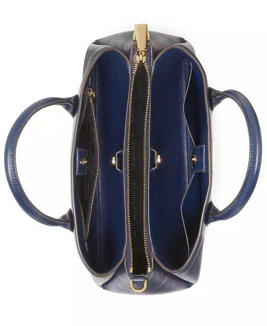 Serena Small Saffiano Leather Satchel