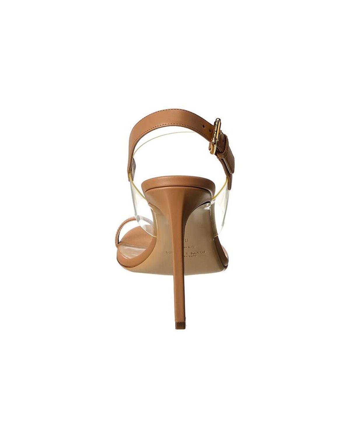 Catherine Leather & Vinyl Sandal