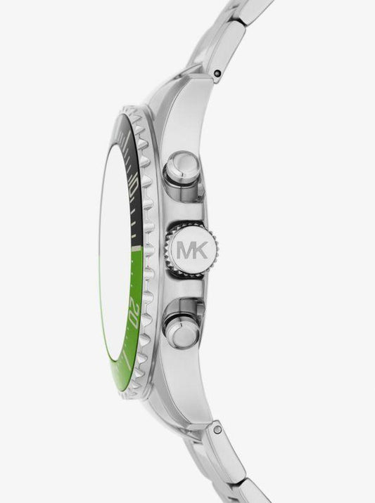 Oversized Everest Silver-Tone Watch