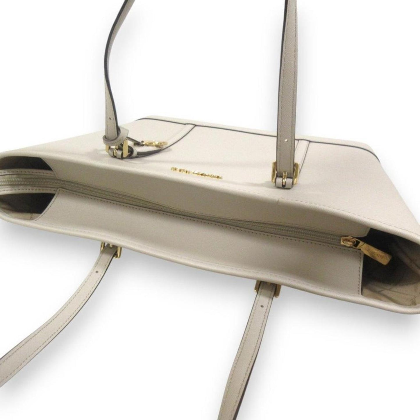 Jet Set Travel Leather Tote Bag Weekend Bag (Pre-Owned)