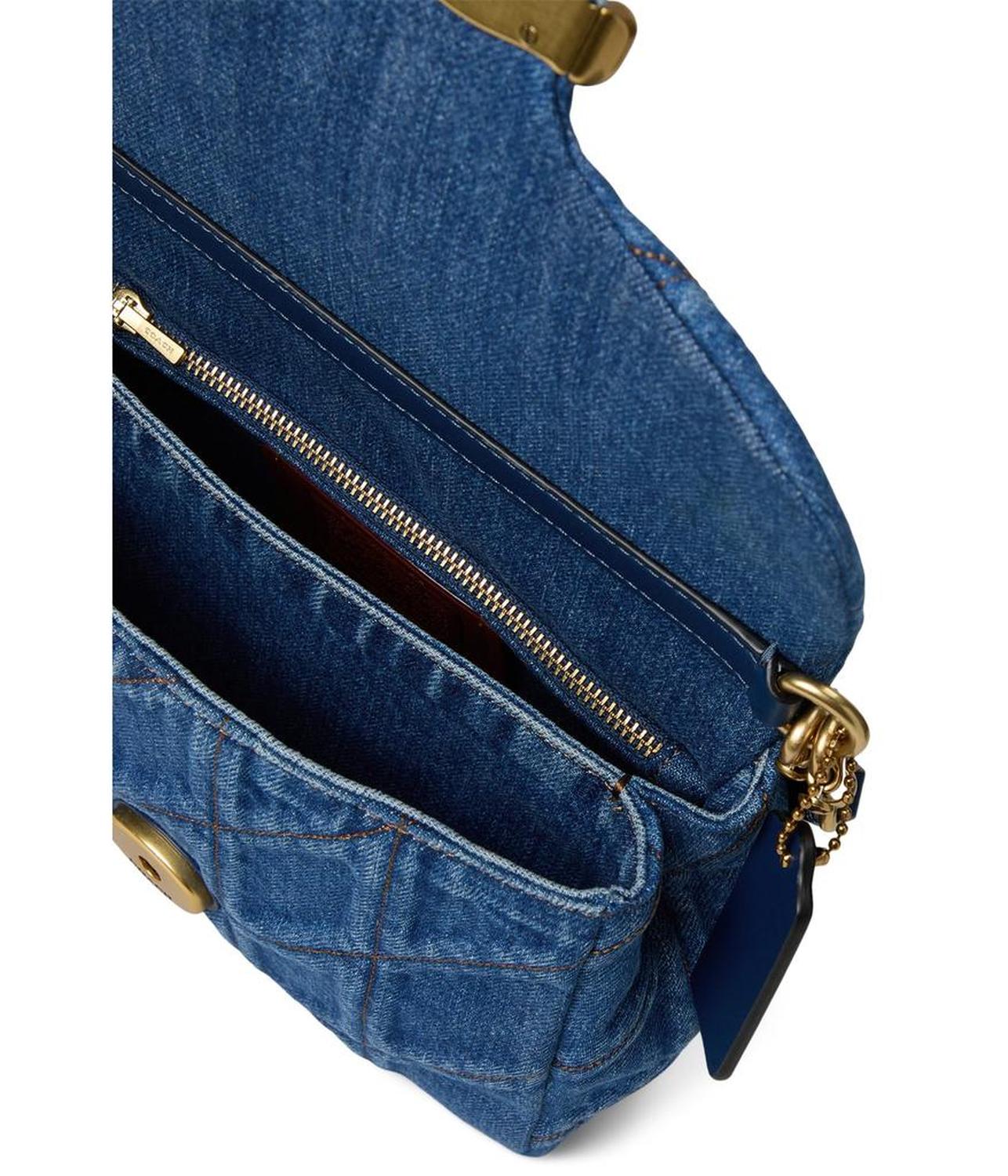 Times Square Tabby Shoulder Bag with Quilting