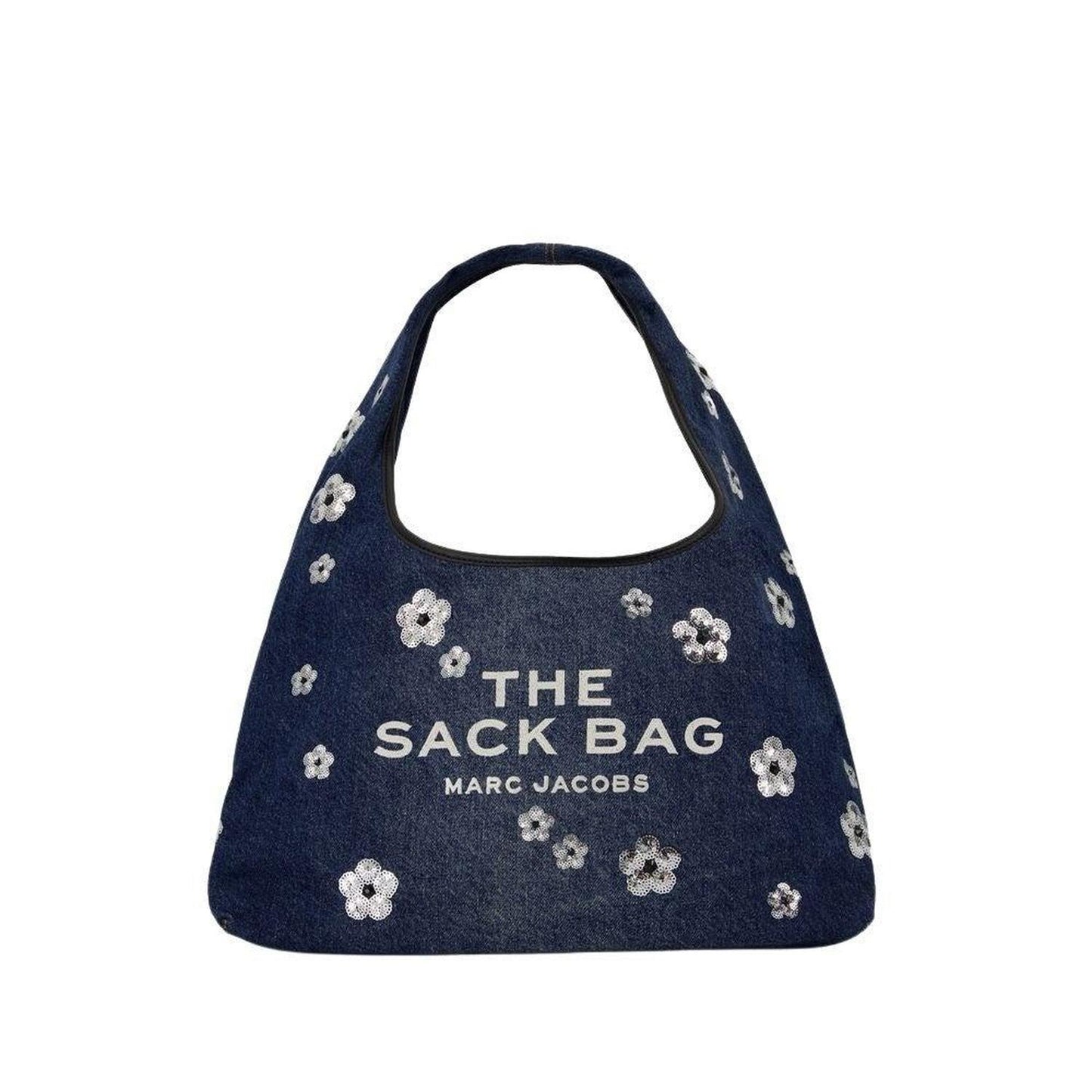 The Sack Shoulder Bag - Cotton - Blue