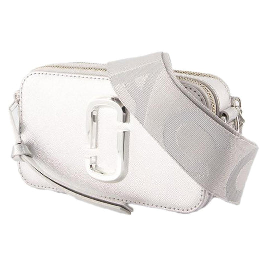 The Snapshot Crossbody - - Leather - Silver