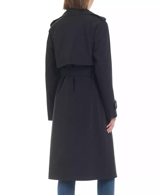 Women's Maxi Belted Water-Resistant Trench Coat