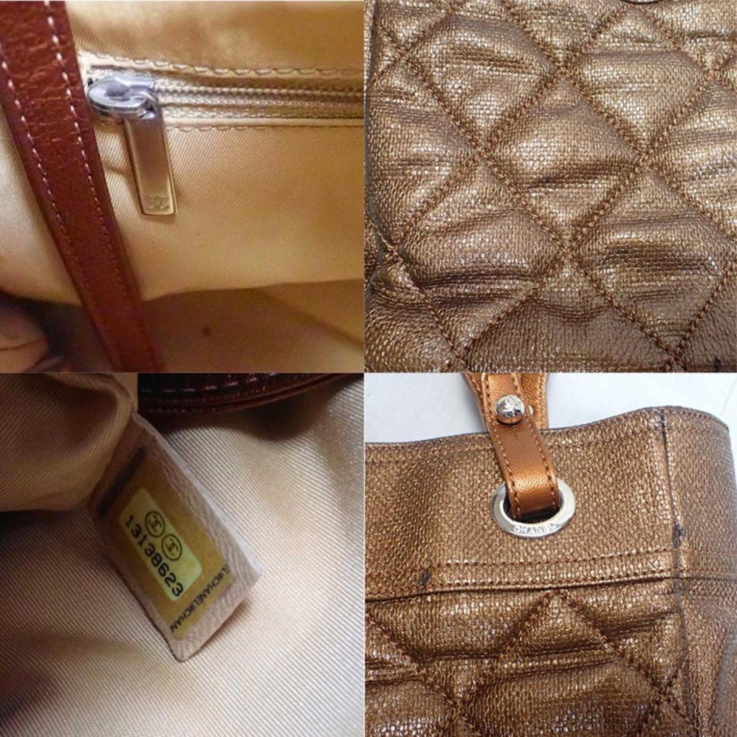Chanel Paris Biarritz Canvas Tote Bag (Pre-Owned)