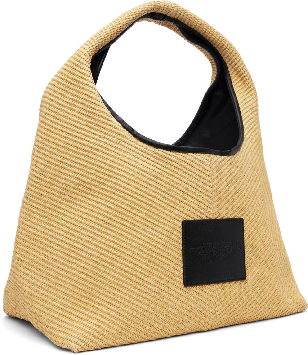 Beige 'The Woven Sack Bag' Tote