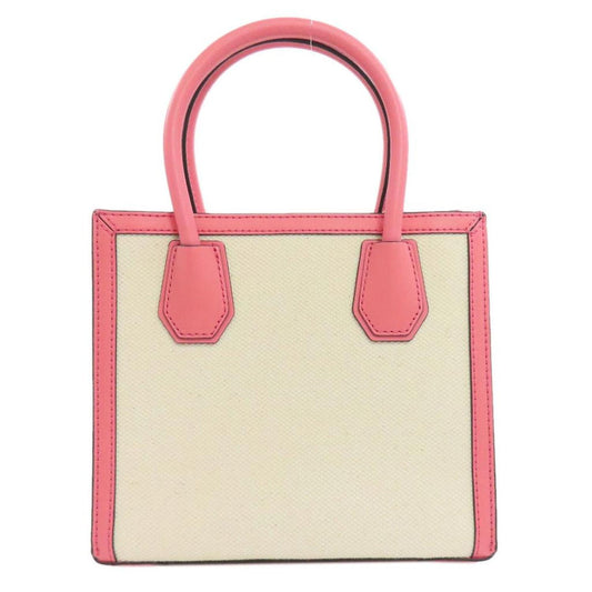 pink  Canvas Handbag (Pre-Owned)
