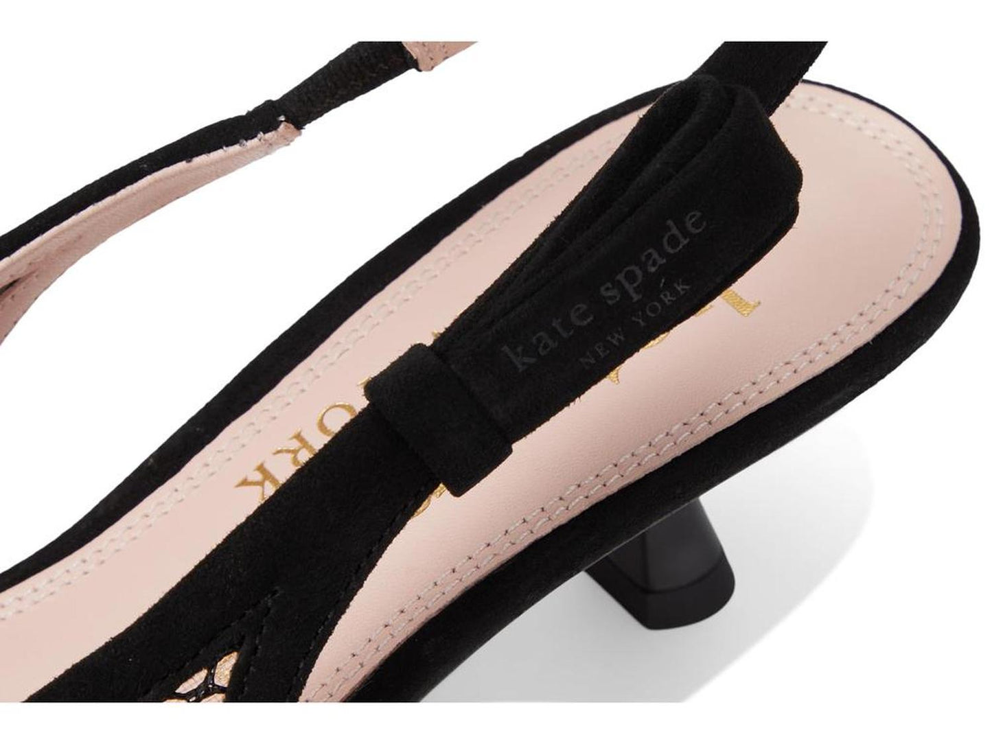 Riley Mesh Slingback Kitten Heel