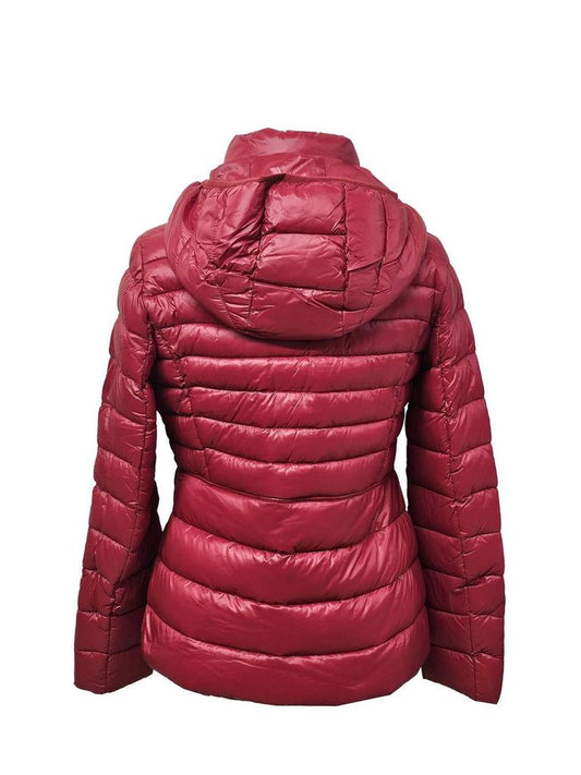 Michael Michael Kors Women's Lightweight Down Packable Coat, Red