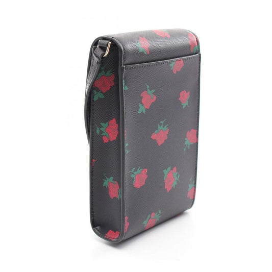 Color Leather Shoulder Bag (Pre-Owned)