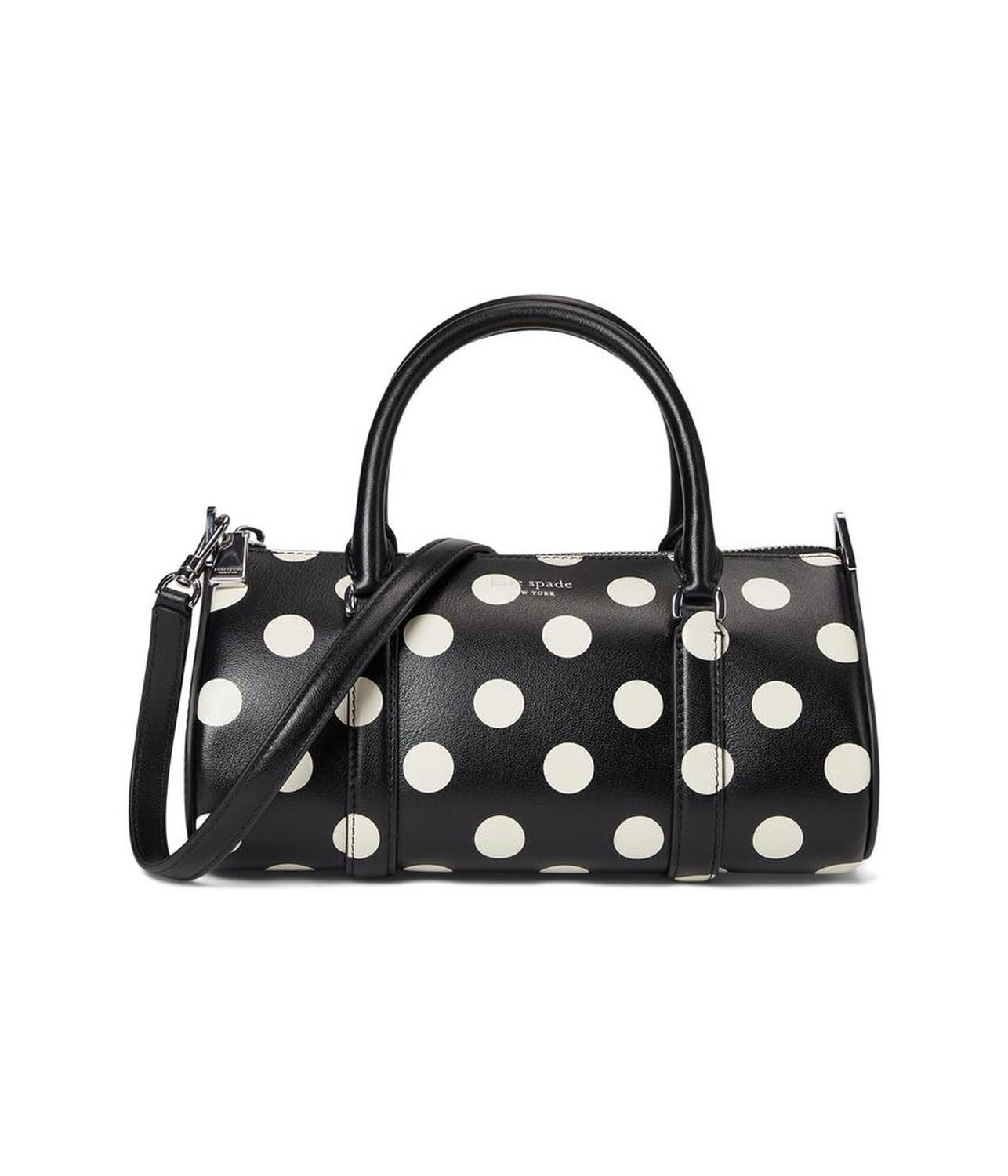 Spade Icon Dot Barrel Bag
