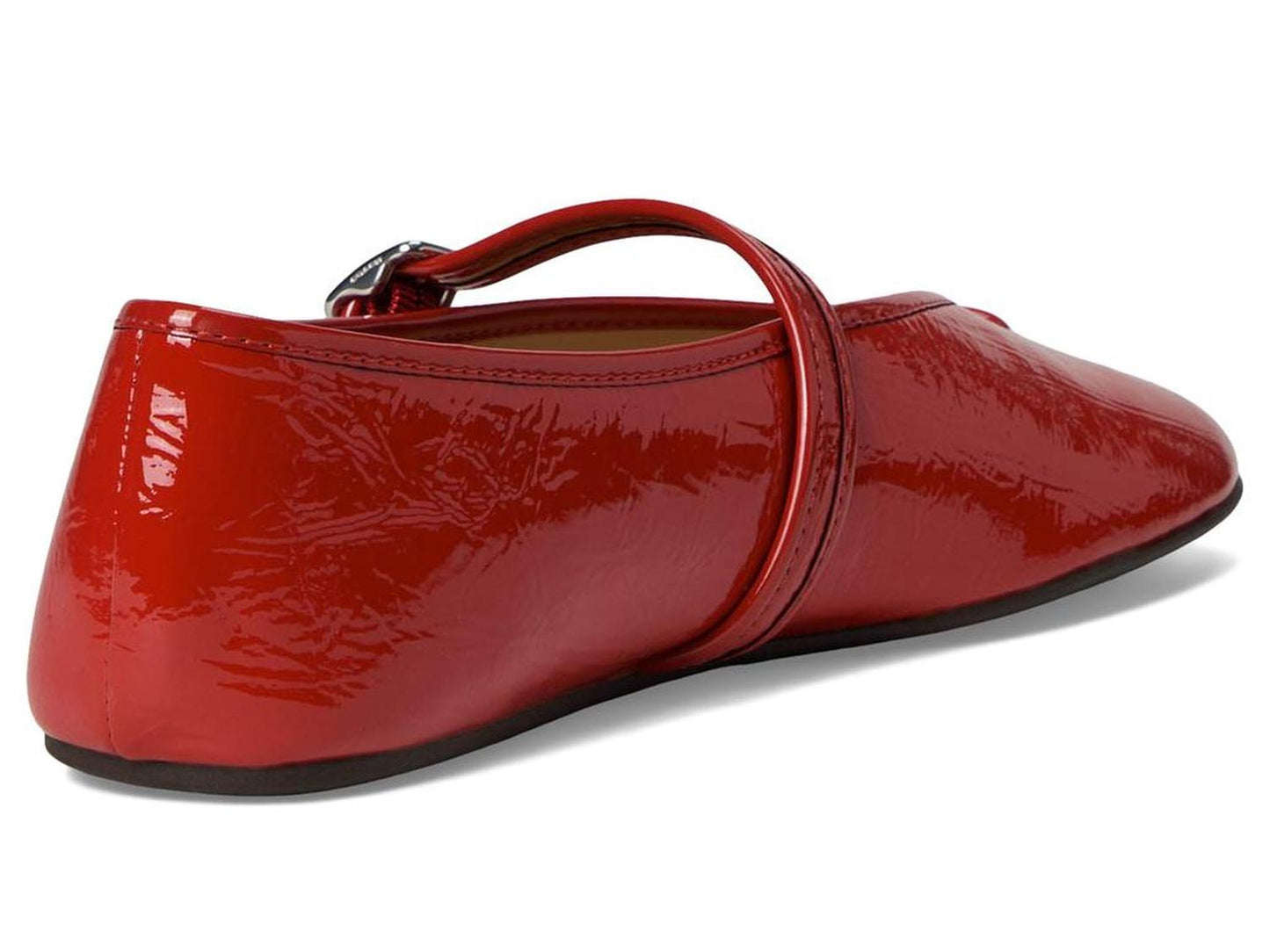 Sculpted C Crinkle Patent Leather Soft Mary Jane