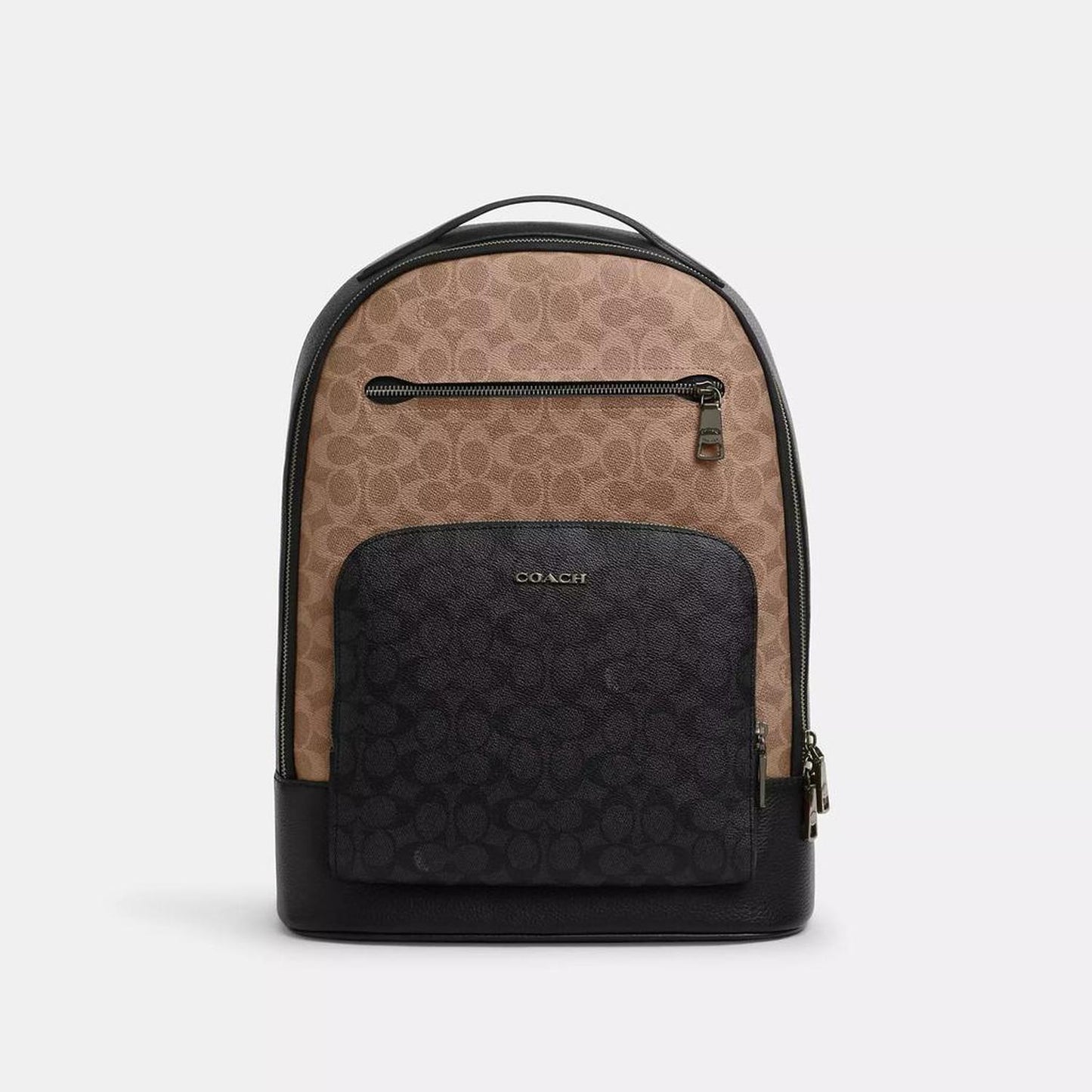 Ethan Backpack In Blocked Signature Canvas