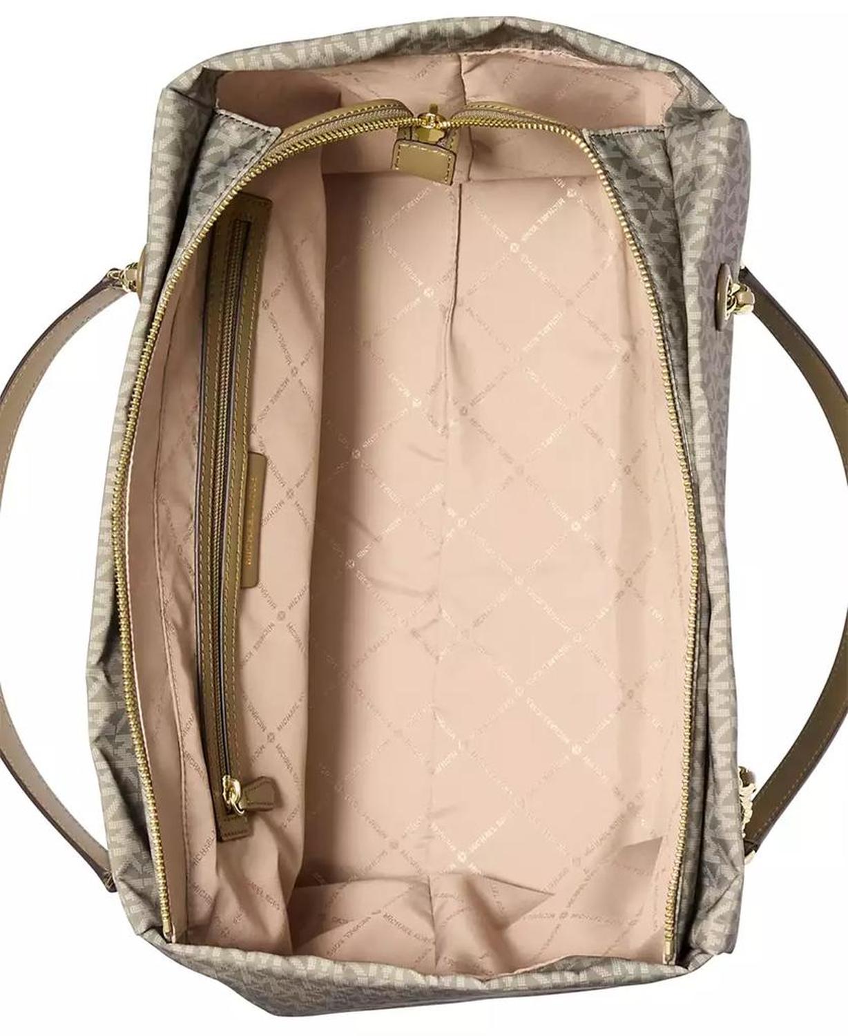 Georgia Large Nylon Top Zip Tote