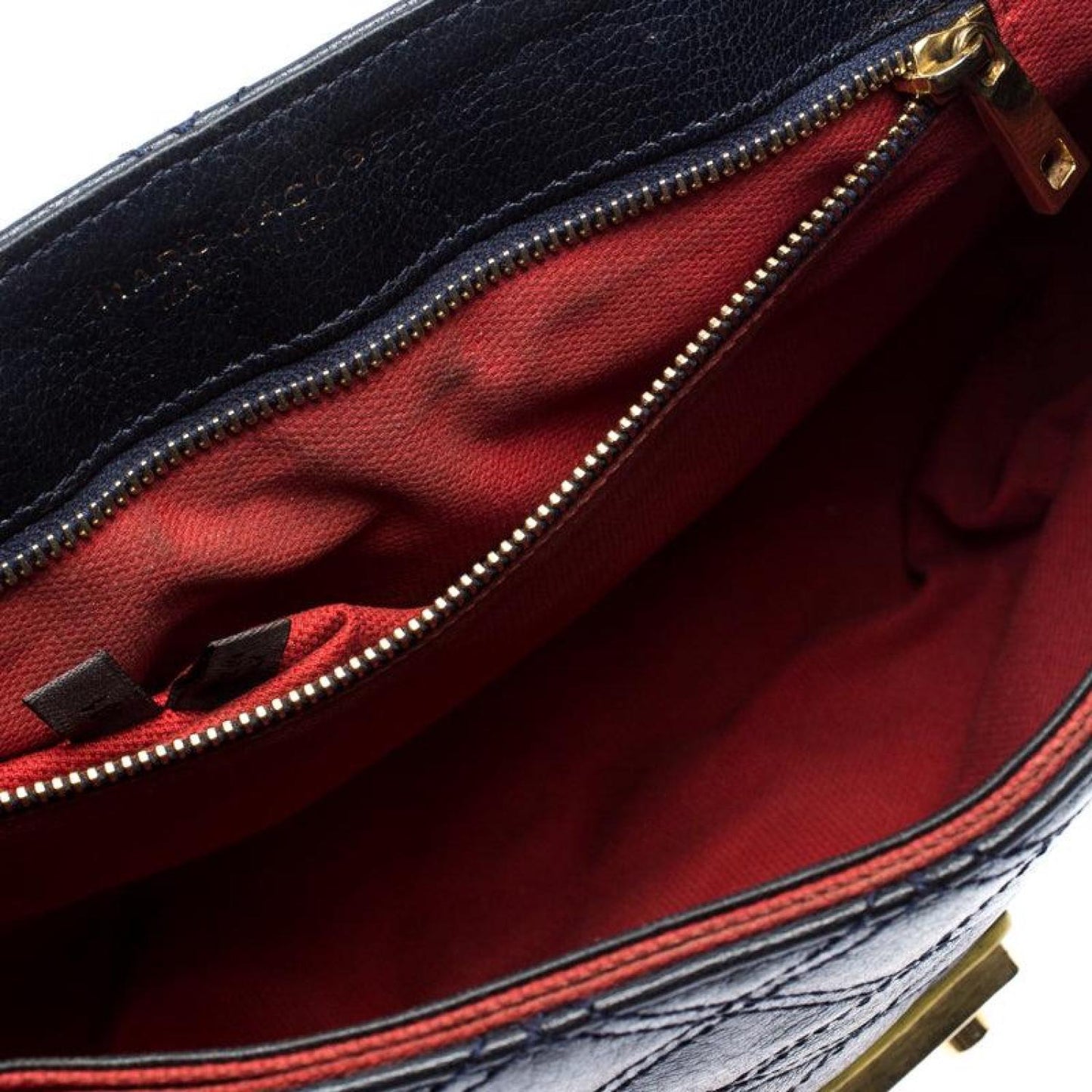 Marc Jacobs Quilted Leather Flap Crossbody Bag