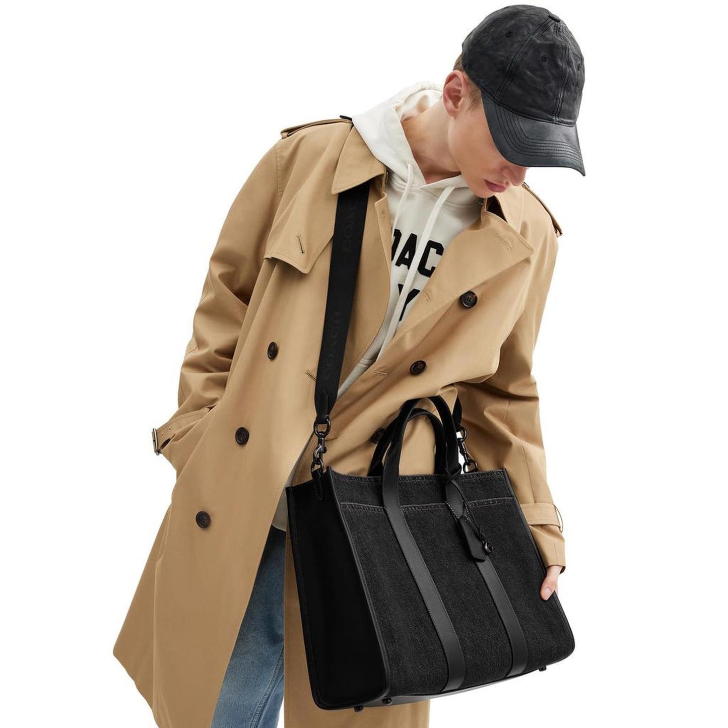 Wesley Tote In Denim