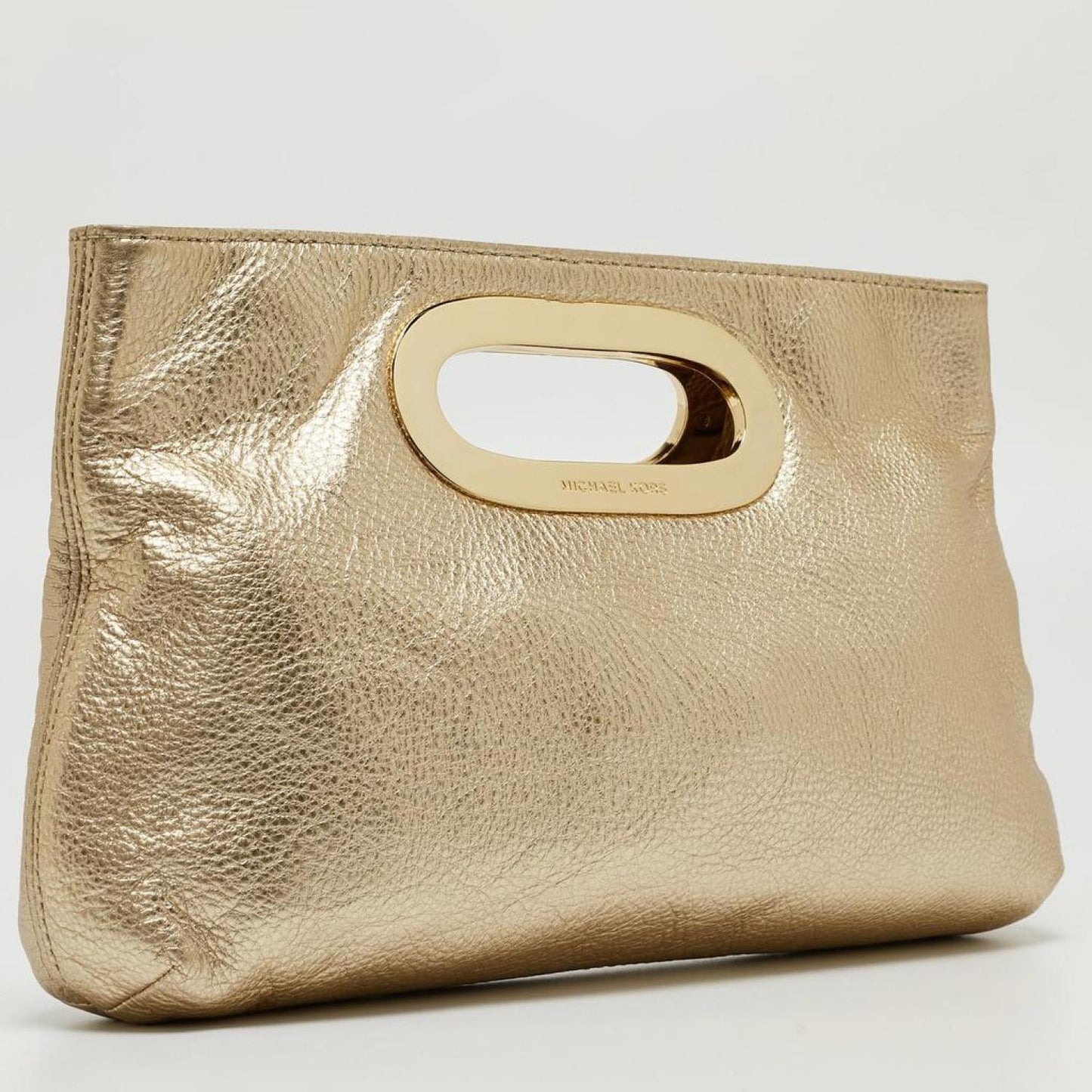 Michael Michael Kors Leather Berkley Clutch