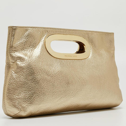 Michael Michael Kors Leather Berkley Clutch