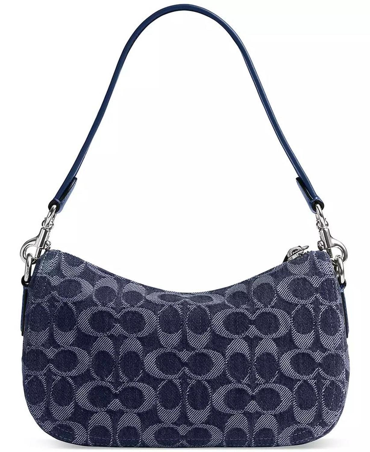 Small Swinger Bag in Signature Denim