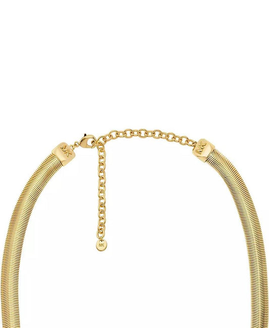 Chevron Snake Chain Necklace