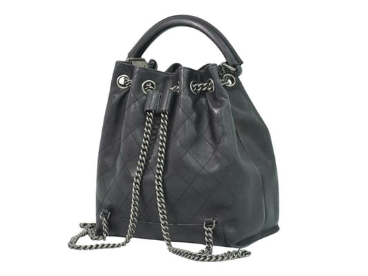 Chanel Matelassé Leather Backpack Bag (Pre-Owned)