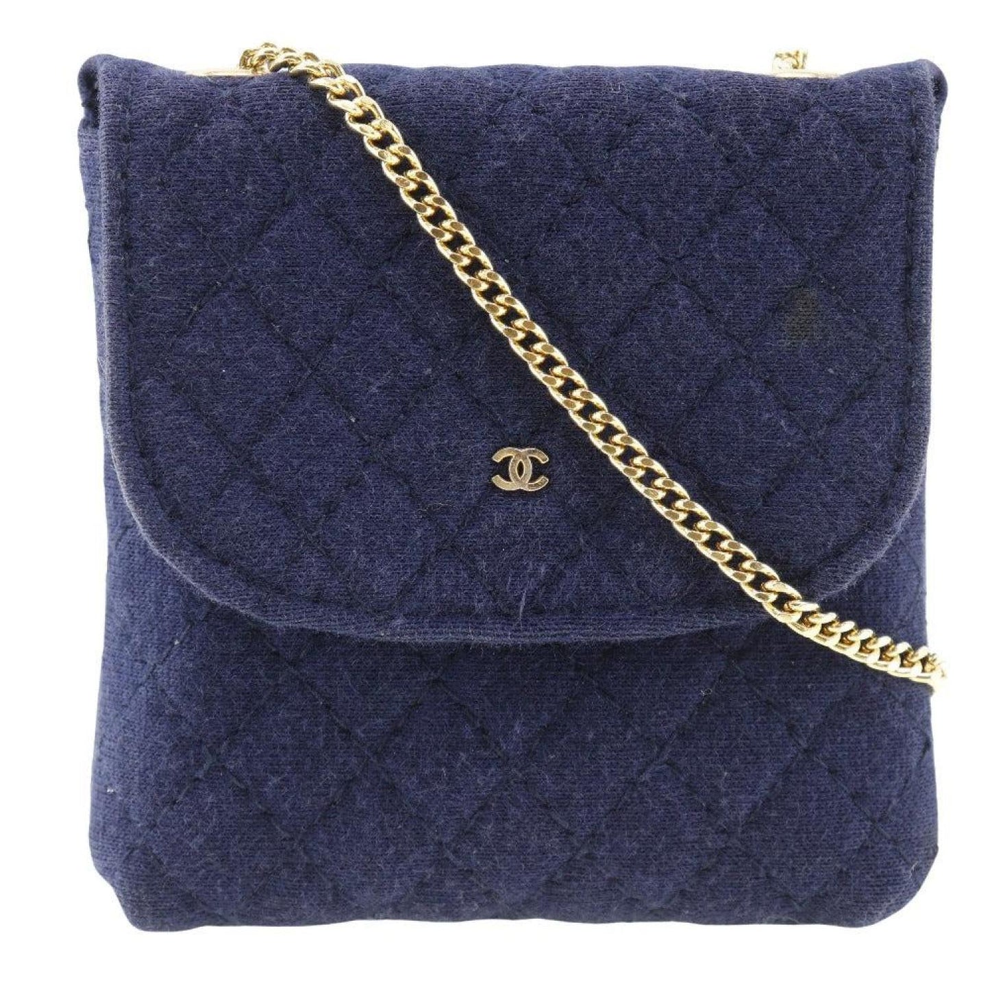 Chanel Cotton Clutch Bag (Pre-Owned)