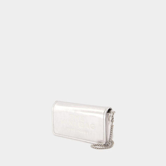 The Mini Bag - Leather - Silver