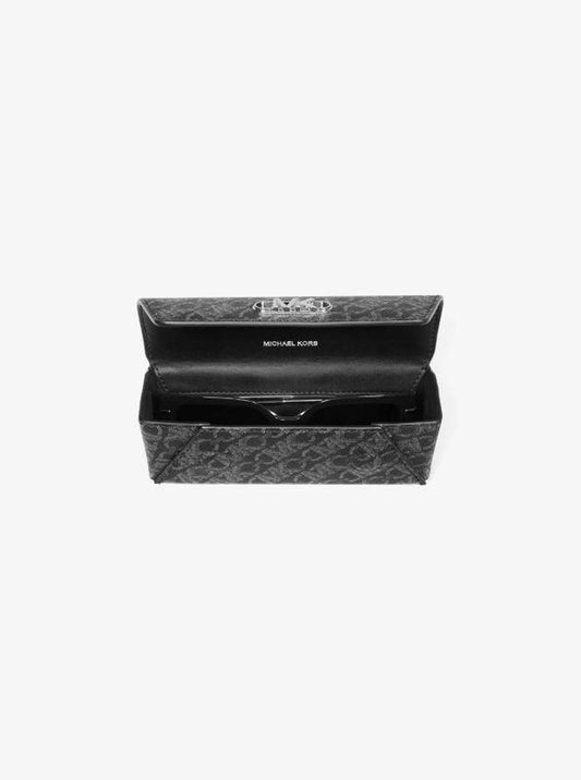 Metallic Empire Monogram Glasses Case