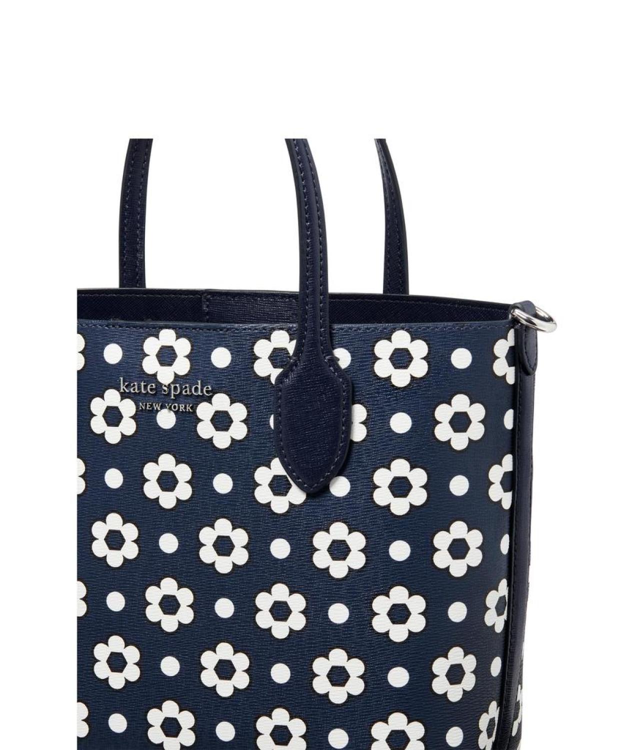Bleecker Daisy Dot Printed Pvc Medium Crossbody Tote