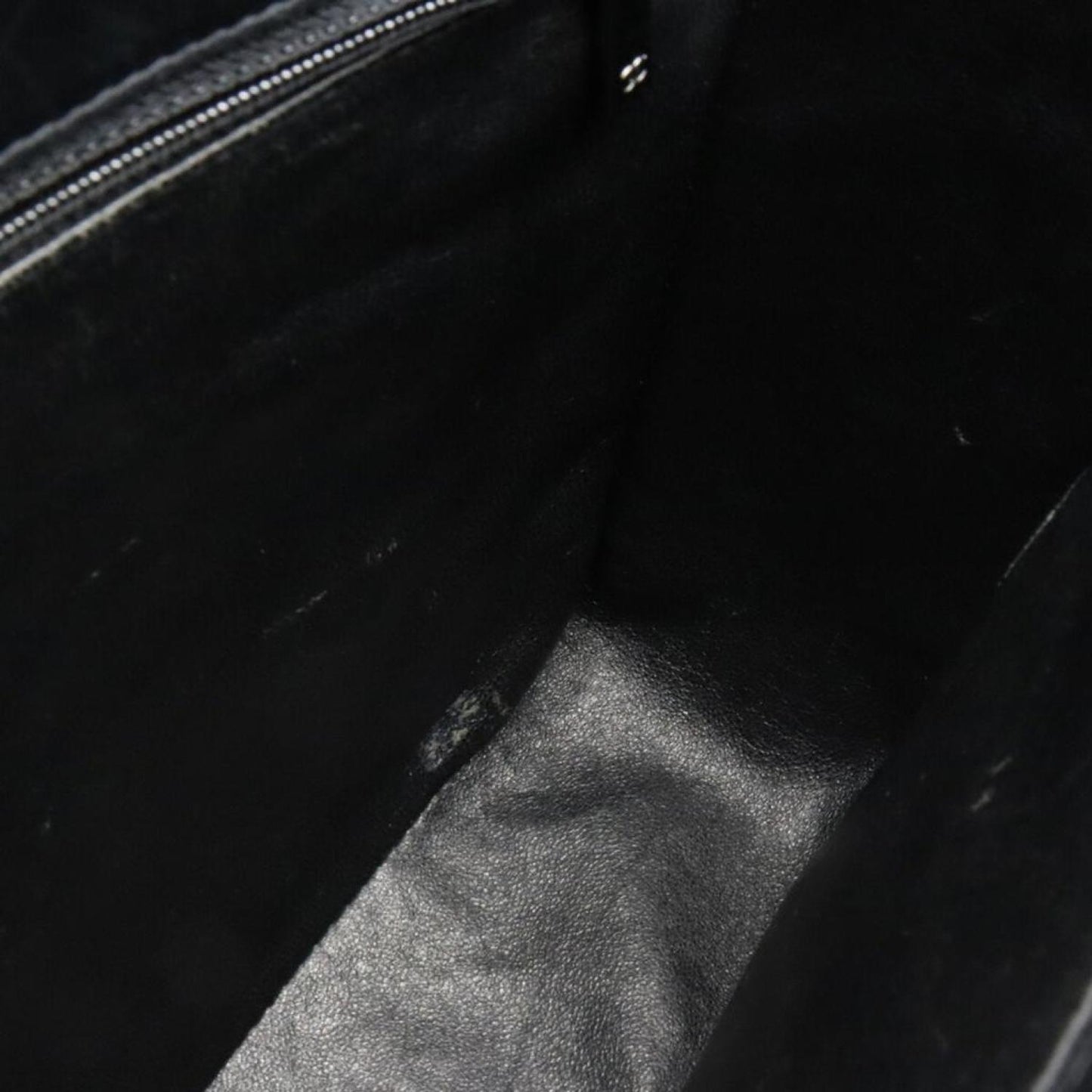 Chanel Chocolate Bar Patent Leather Tote Bag (Pre-Owned)