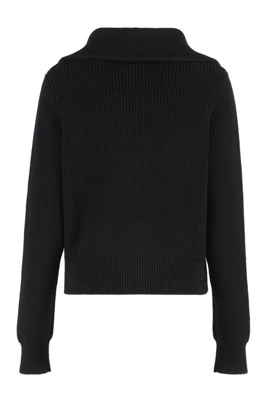 Michael Michael Kors Ribbed-Knit Zipped Cardigan