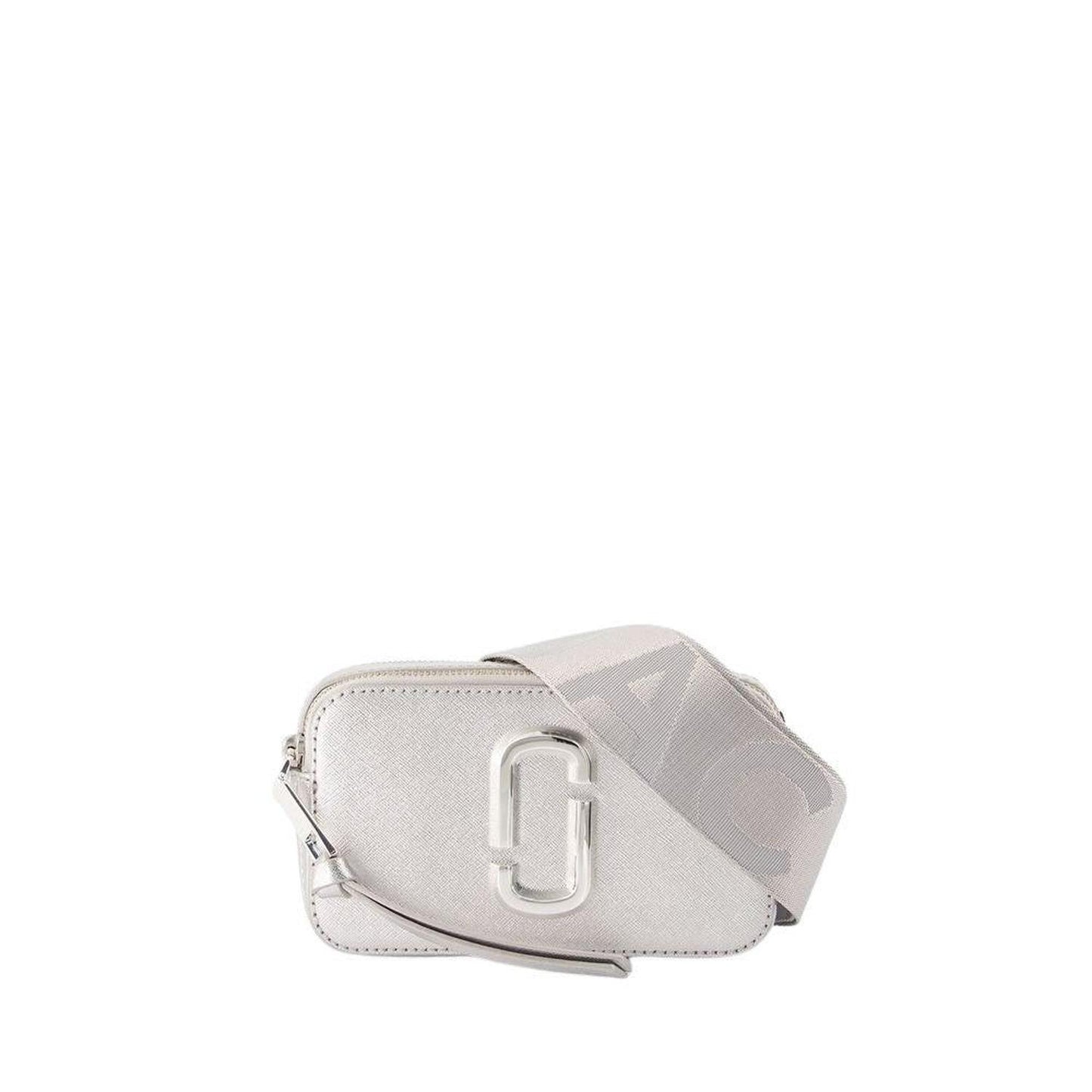 The Snapshot Crossbody - Leather - Silver